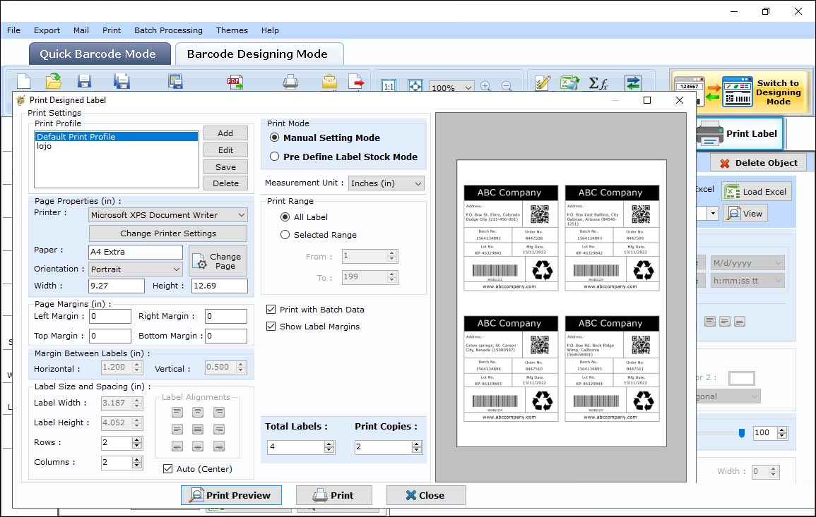 isimSoftware Barcode Label Maker Software isimSoftware Solutions